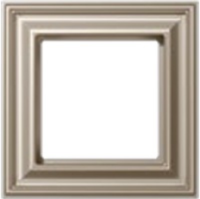 Рамка JUNG ECO PROFI DECO, 1 постовая, цвет шампань